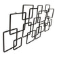 Steel Squares - Wall Decor - Black