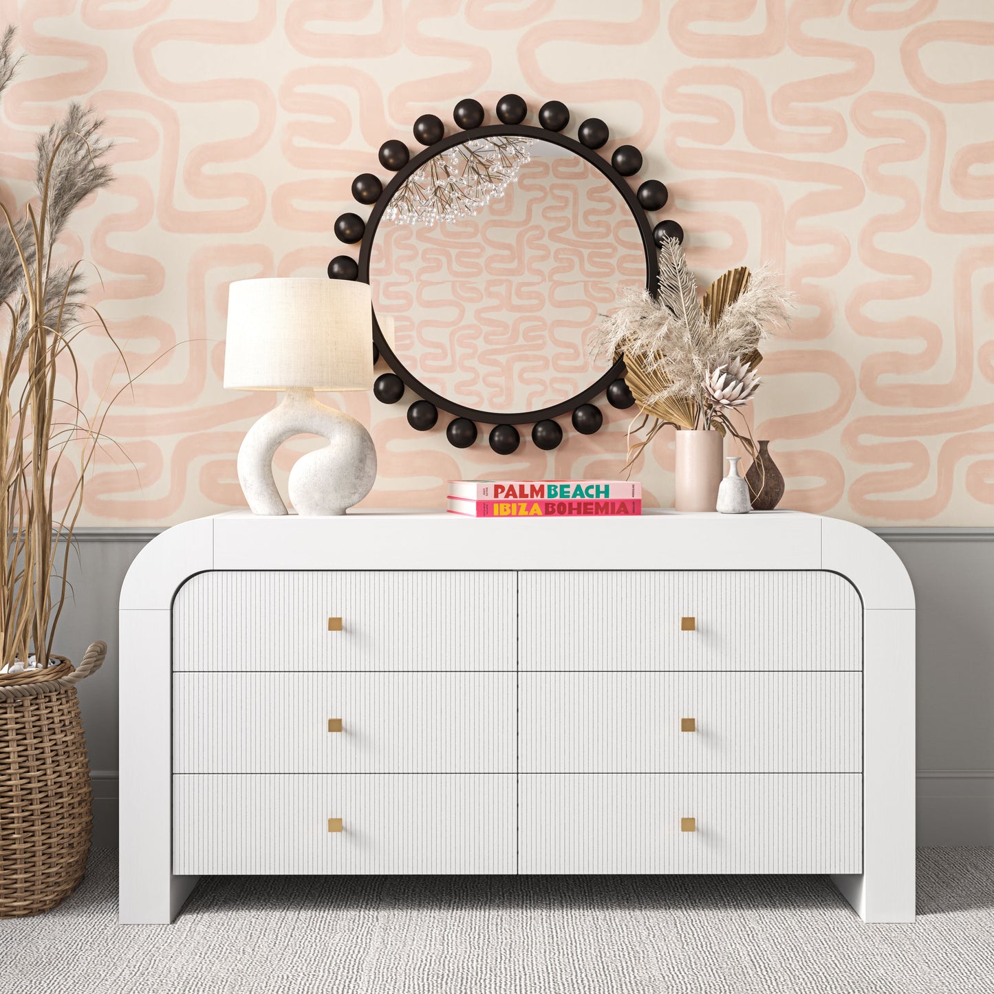 Hump - 6 Drawer Dresser