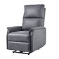 30.12" Electric Power Recliner Chair, Reclining Chair For Bedroom Living Room, Small Recliners Home Theater Seating, With USB Ports, Recliner For Small Space - Dark Gray