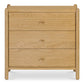 Billy - 3 Drawer Nightstand - Natural