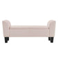 Mila - Velvet Ottoman Bench With Storage