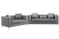 Lorreto - Velvet Fabric Living Room Set