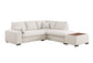 Joshua - 100" Sectional Sofa with Right Facing Chaise and Console Ottoman