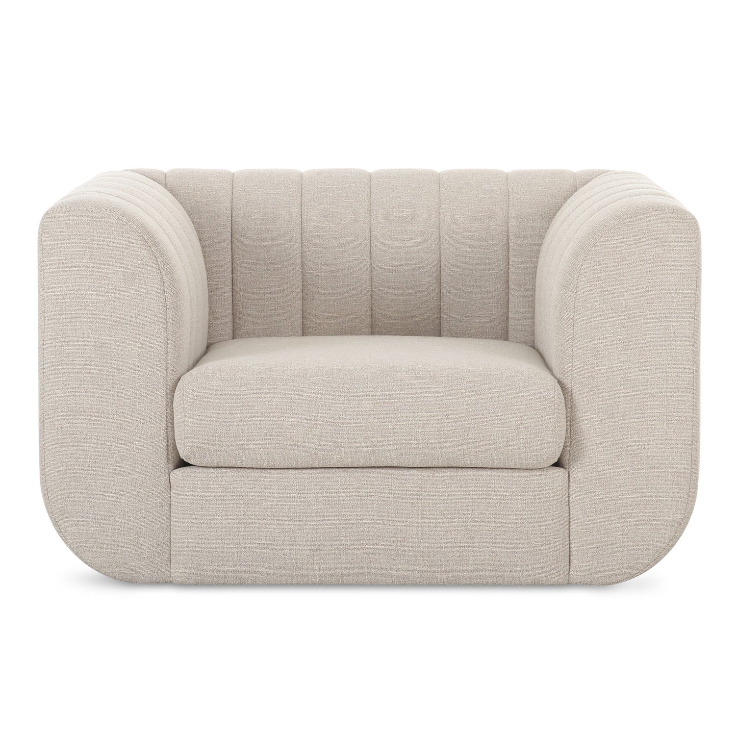 Rosy - Lounge Chair - Pearl Silver