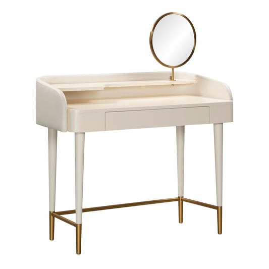 Penelope - Vegan Leather Wrapped Vanity Desk