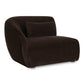 Amelia - Left Arm Facing Chair - Espresso