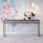 Pesce - Shagreen Console Table - Pearl Silver