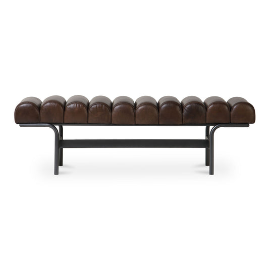 Harrison - Bench - Dark Brown