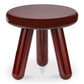 Joy - Accent Table - Dark Red