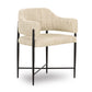 Sezanne - Textured Boucle Dining Chair - Cream