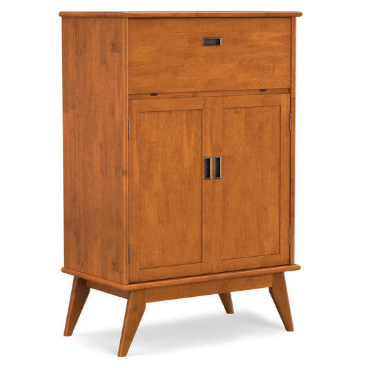 Draper - Mid Century Bar Cabinet - Teak