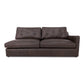 Thurlow - Right Arm Facing Sofa Leather - Espresso Brown