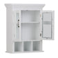 Avington - Two Door Wall Cabinet With Cubbies - Pure White