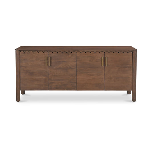 Wiley - 4 Door Sideboard - Vintage Brown