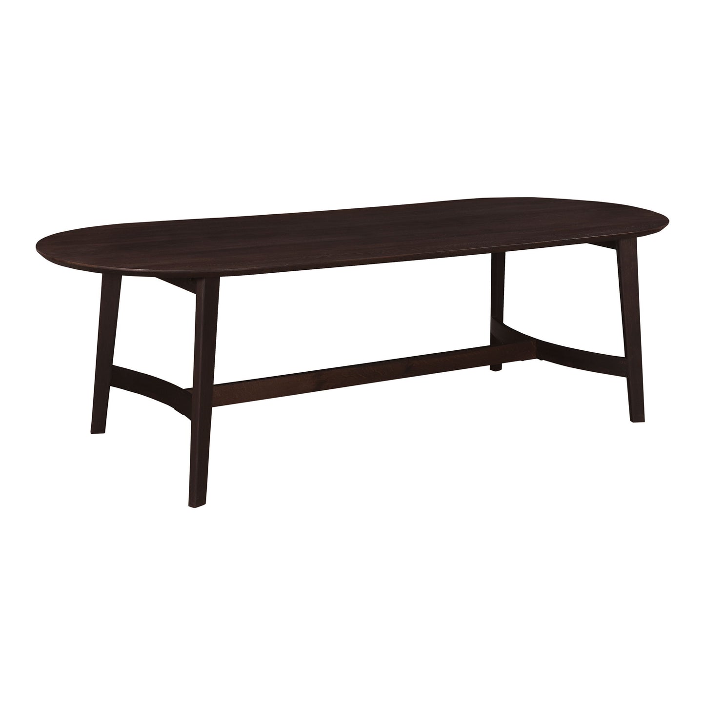 Trie - Dining Table Large - Dark Brown - Wood