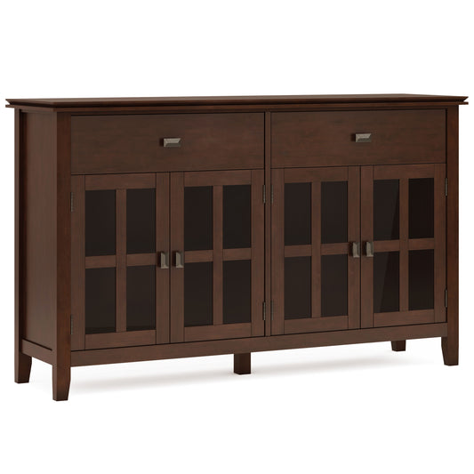 Artisan - Large 4 Door Sideboard Buffet - Russet Brown