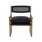 Harlow - Rattan Velvet Chair