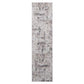 2' x 8' Abstract Non-Shedding Living Room Bedroom Dining Home Office Stylish And Stain Resistant Area Rug - Cream / Brown