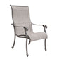 Outdoor All-Weather Sling Dining Chairs (Set of 2) - Gray