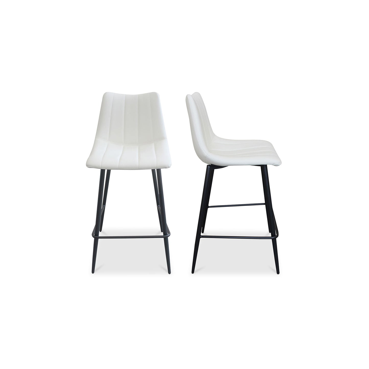 Alibi - Counter Stool Stool (Set of 2) - Ivory