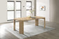 Magnus - Extendable Rectangular Dining Table - Oak Finish