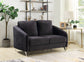 Sofia - Velvet Modern Chic Loveseat Couch