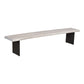 Evans - Dining Bench - White