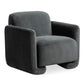 Fallon - Accent Chair - Shadow Gray