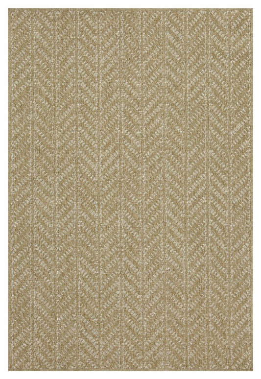 Earth - 5'3" X 7'3" Indoor, Outdoor Area Rug - Natural, White