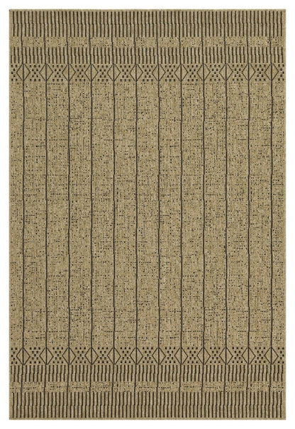 Earth - Indoor / Outdoor, Area Rug - Jute / Black