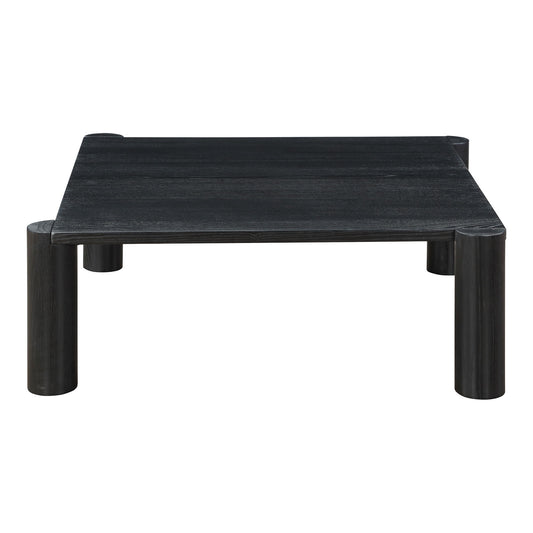 Post - Coffee Table - Black Oak