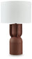 Rowandale - Brick Red - Metal Table Lamp