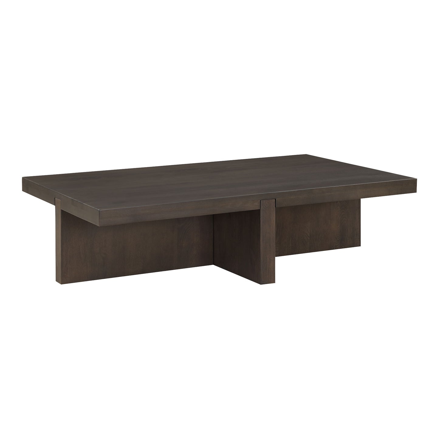 Folke - Rectangular Coffee Table - Dark Brown