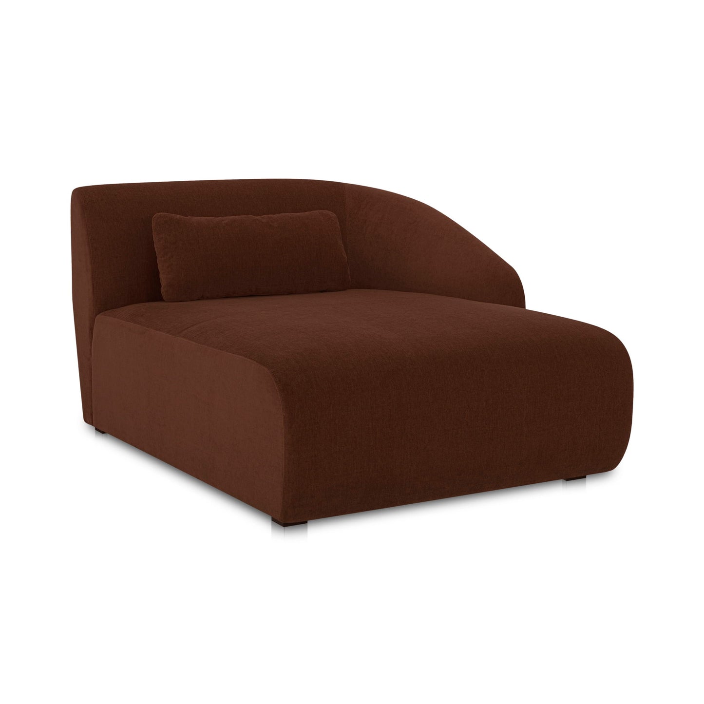 Amelia - Right Arm Facing Chaise - Chestnut