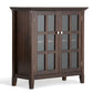 Acadian - Low Storage Cabinet - Brunette Brown