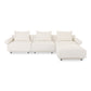 Rosello - Lounge Modular Sectional - White