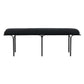 Bryn - Linen Bench - Black