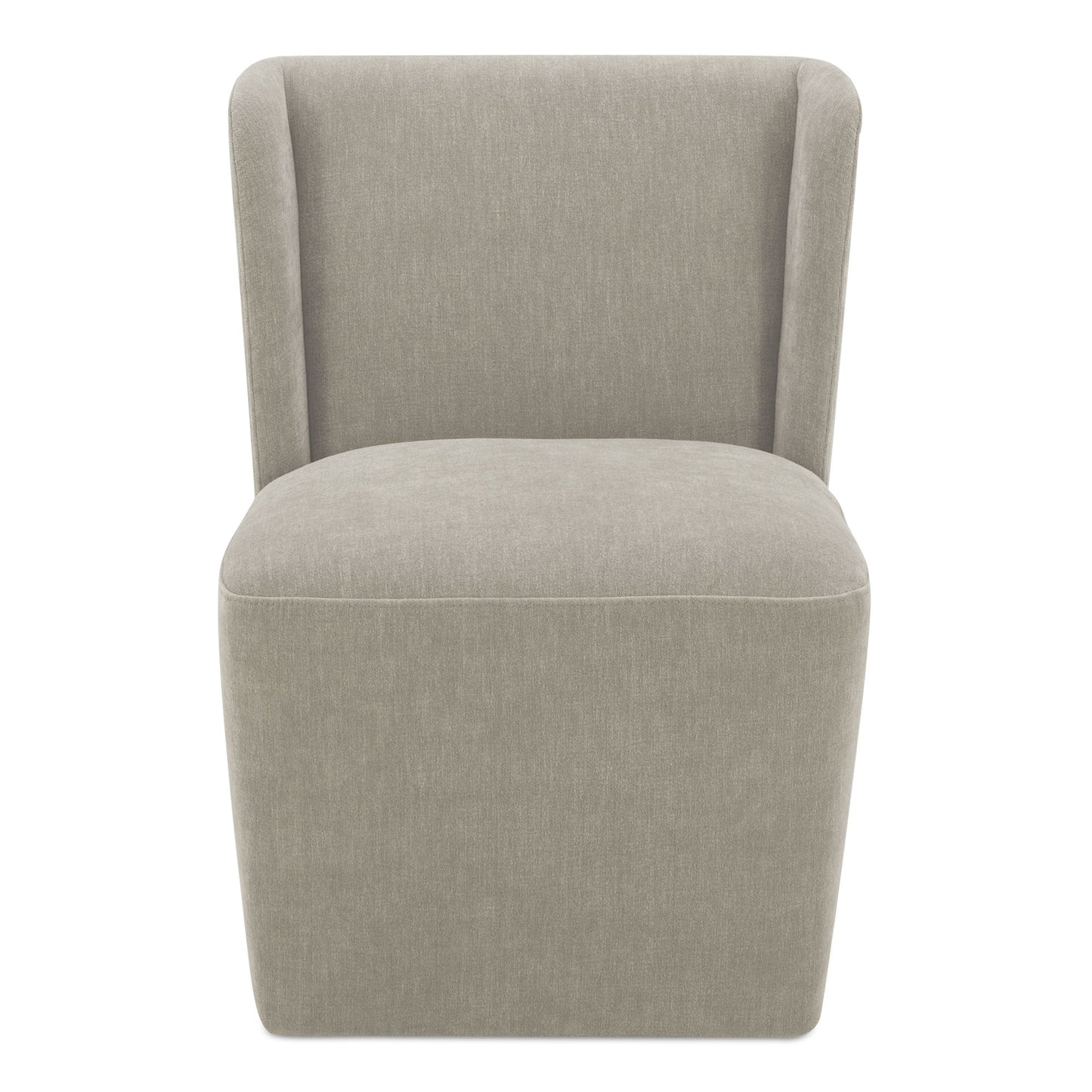 Cormac - Rolling Dining Chair Performance Fabric - Capri Sapphire