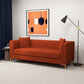 Angelina - Modern Channel Tufted Sofa