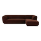 Zandro - Sectional Right - Dark Brown