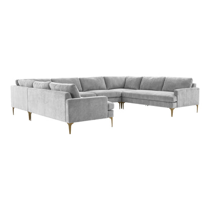 Serena - Velvet U-Sectional