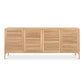 Teeda - 4 Door Sideboard - Light Brown