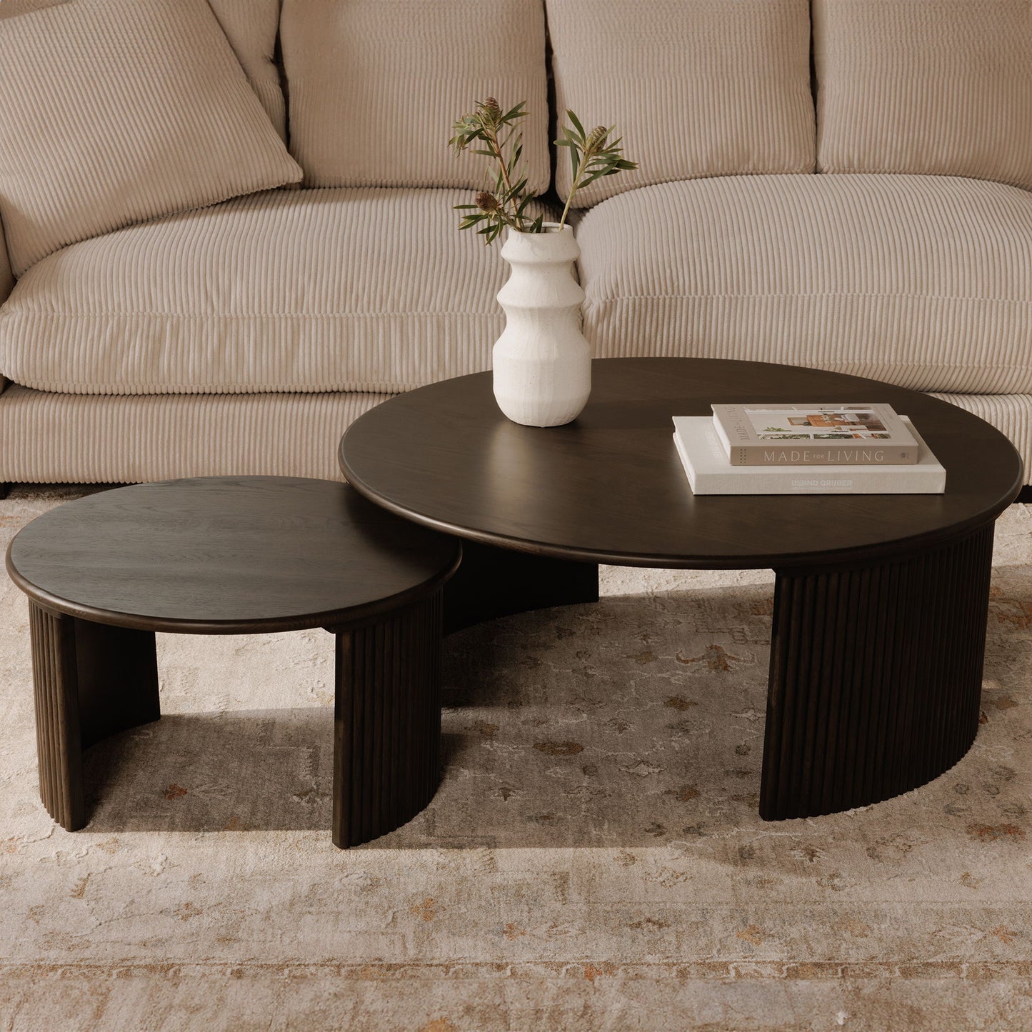 Penny - Large Coffee Table - Dark Brown