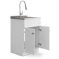 Beckham - Laundry Cabinet & Faucet And Stainless Steel Sink