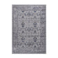 5' x 7' Oriental Non-Shedding Living Room Bedroom Dining Home Office Stylish And Stain Resistant Area Rug - Gray / Blue