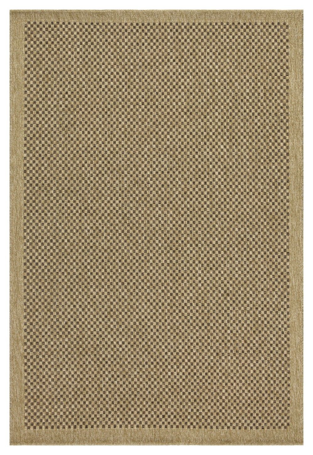 Earth - 2'7" X 7'3" Polypropylene Indoor, Outdoor Area Rug - Jute, Mocha