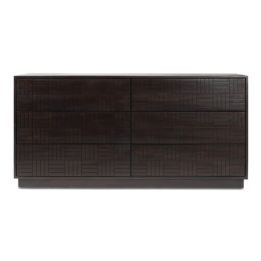 Denman - 6 Drawer Dresser - Dark Brown