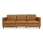 Bridgers - Power Recliner Sofa Leather - Tan