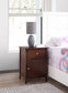 Izzy - 1 Drawer /1 Door Nightstand