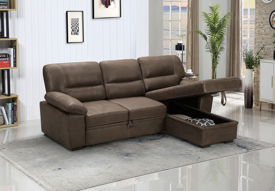 Kipling - Reversible Sleeper Sectional Sofa Chaise